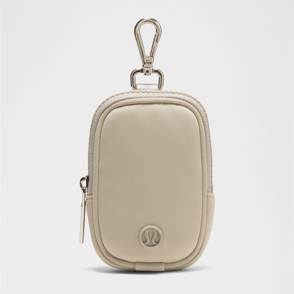 lululemon athletica Cream Key & Card Holder